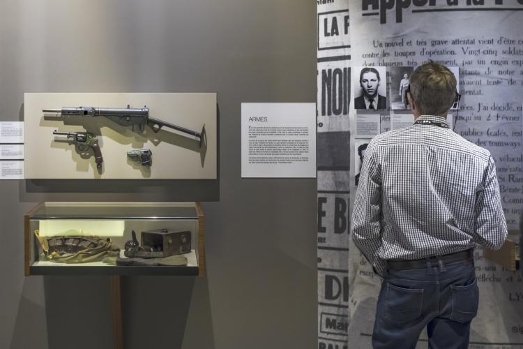 Lyon dans la guerre, 1939-1945 - Exposition permanente du CHRD © Photo Philippe Somnolet, 2017