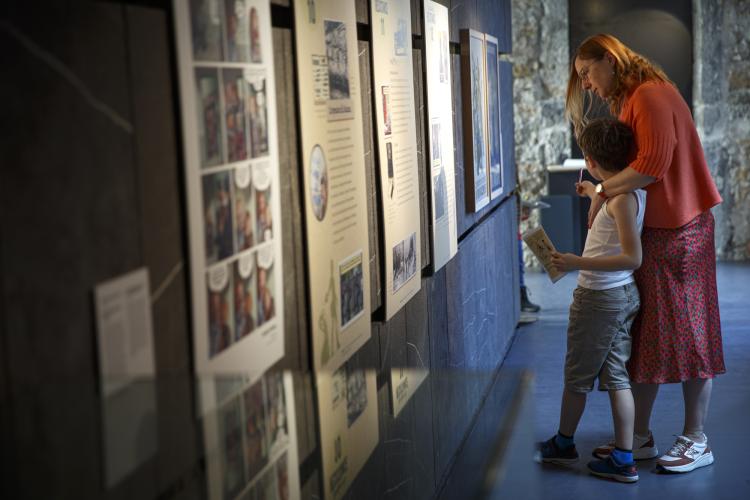 Exposition "les enfants de la résistance" présentée en 2022 au CHRD © Photo Philippe Somnolet, 2022