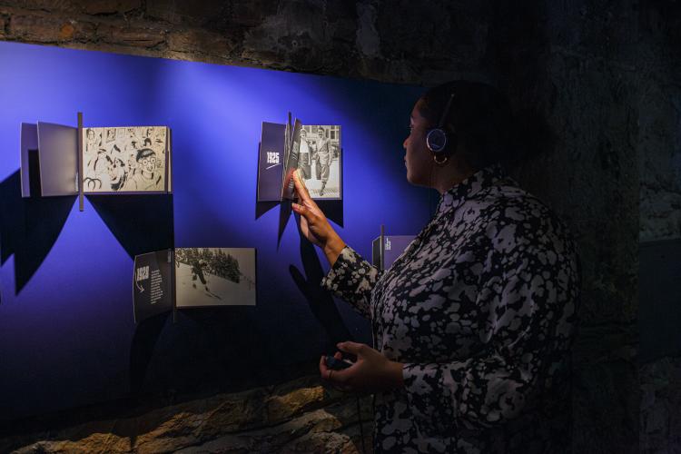 Exposition temporaire Jean Moulin. Les voies de la liberté