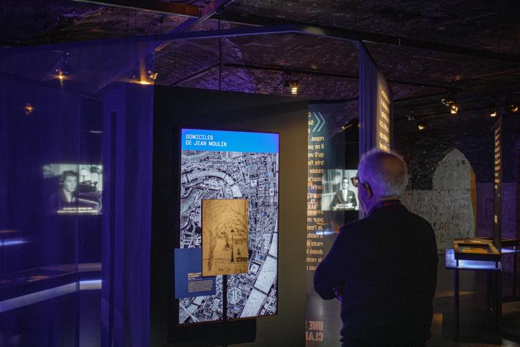 Exposition temporaire Jean Moulin, les voies de la liberté