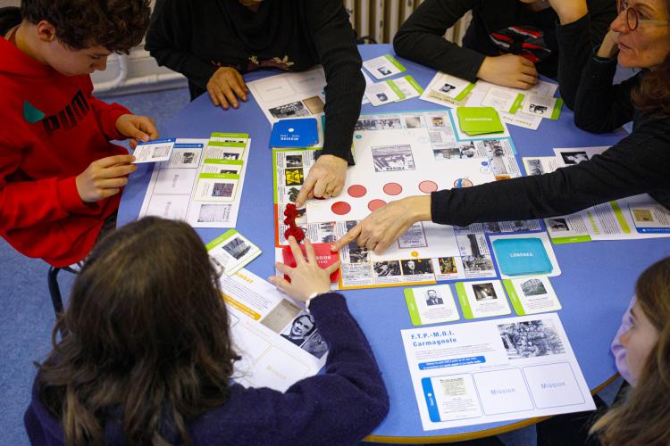 Visite jeu de plateau résistance à Lyon