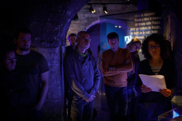 Visite lecture de l'exposition Jean Moulin, Les voies de la liberté