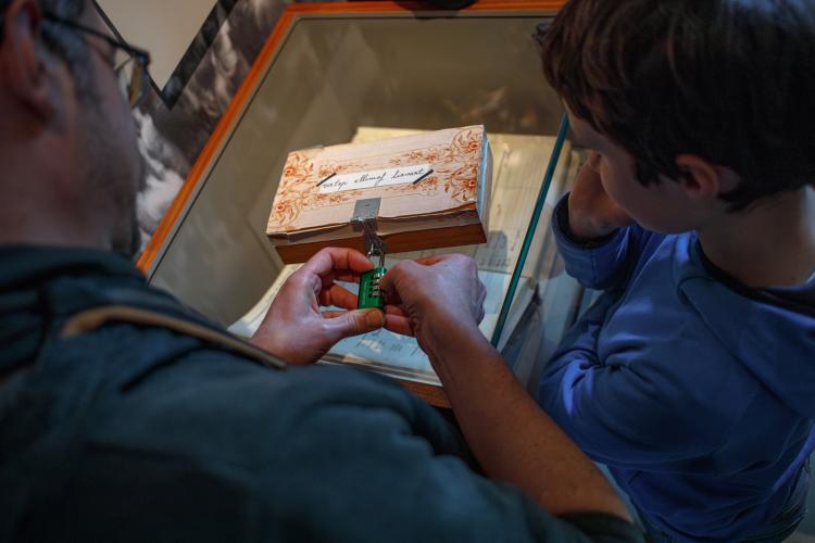 Explor Game dans l'exposition permanente 