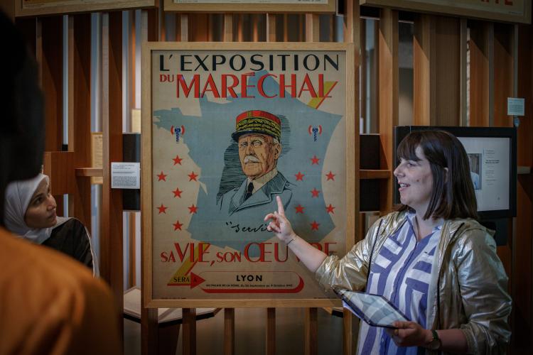 Visite de l'exposition permanente 