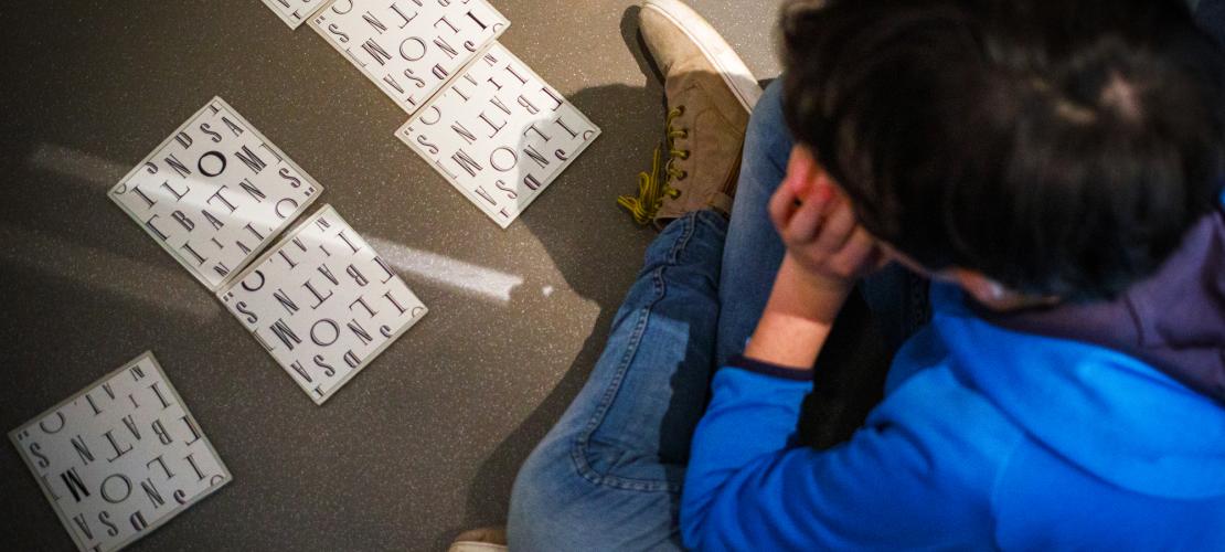 Explor Game dans l'exposition permanente 