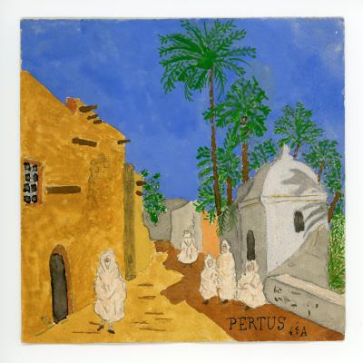Dessin d'écolier dans le cadre du concours Une Surprise au Marechal