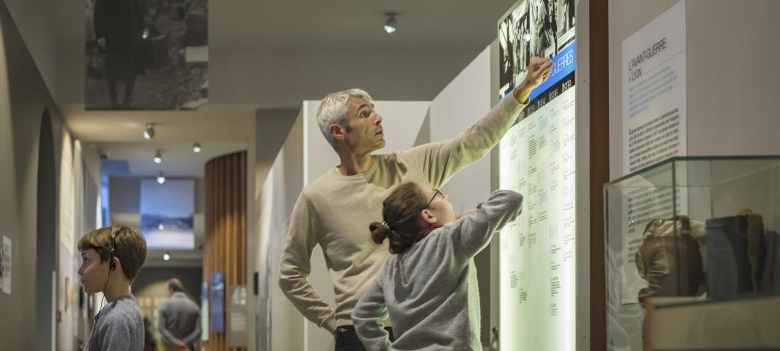 Lyon dans la guerre, 1939-1945 - Exposition permanente du CHRD © Photo Philippe Somnolet, 2017