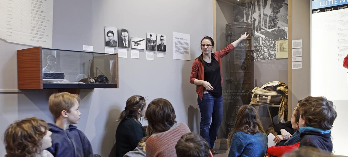 Lyon dans la guerre, 1939-1945 - Exposition permanente du CHRD © Photo Pierre Verrier, 2016