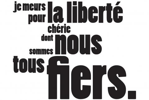Citation de l'exposition "La vie à en mourir. Lettres de fusillés, 1941-1944" présentée au CHRD du 18 mai au 17 septembre 2006