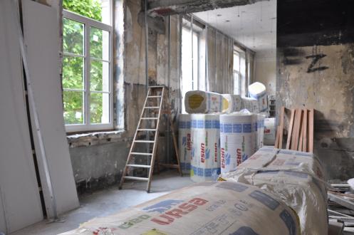 Rénovation expo permanente travaux